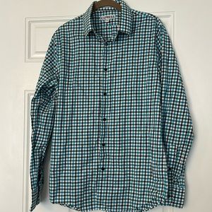 men’s dress shirt M- 15-151/2 neck 100% cotton new like